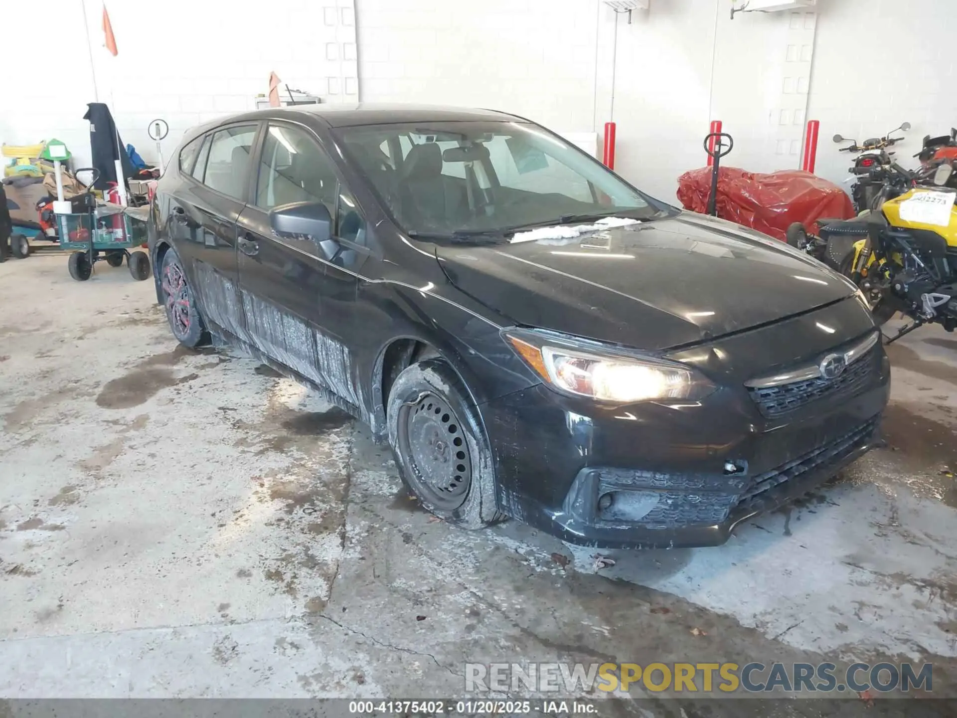 1 Photograph of a damaged car 4S3GTAB68N3704742 SUBARU IMPREZA 2022