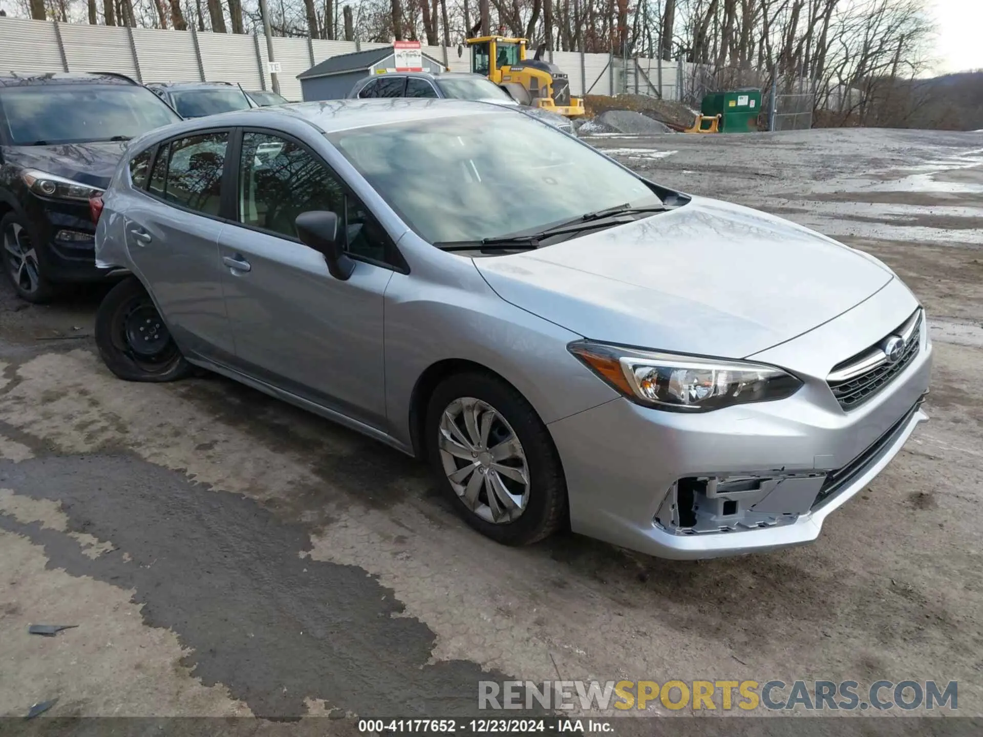 1 Photograph of a damaged car 4S3GTAB68N3714834 SUBARU IMPREZA 2022
