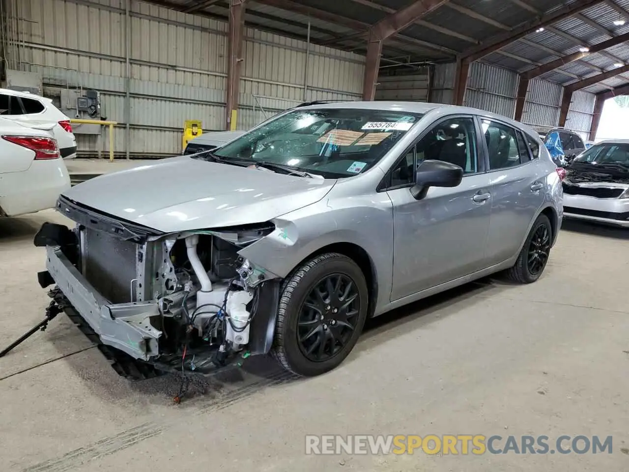 1 Photograph of a damaged car 4S3GTAB69N3710646 SUBARU IMPREZA 2022