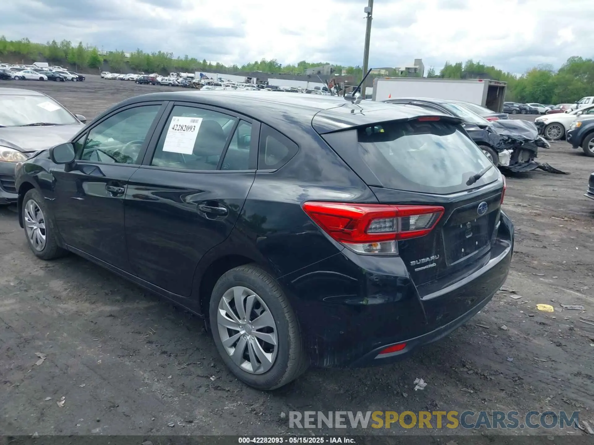 3 Photograph of a damaged car 4S3GTAB6XN3708646 SUBARU IMPREZA 2022