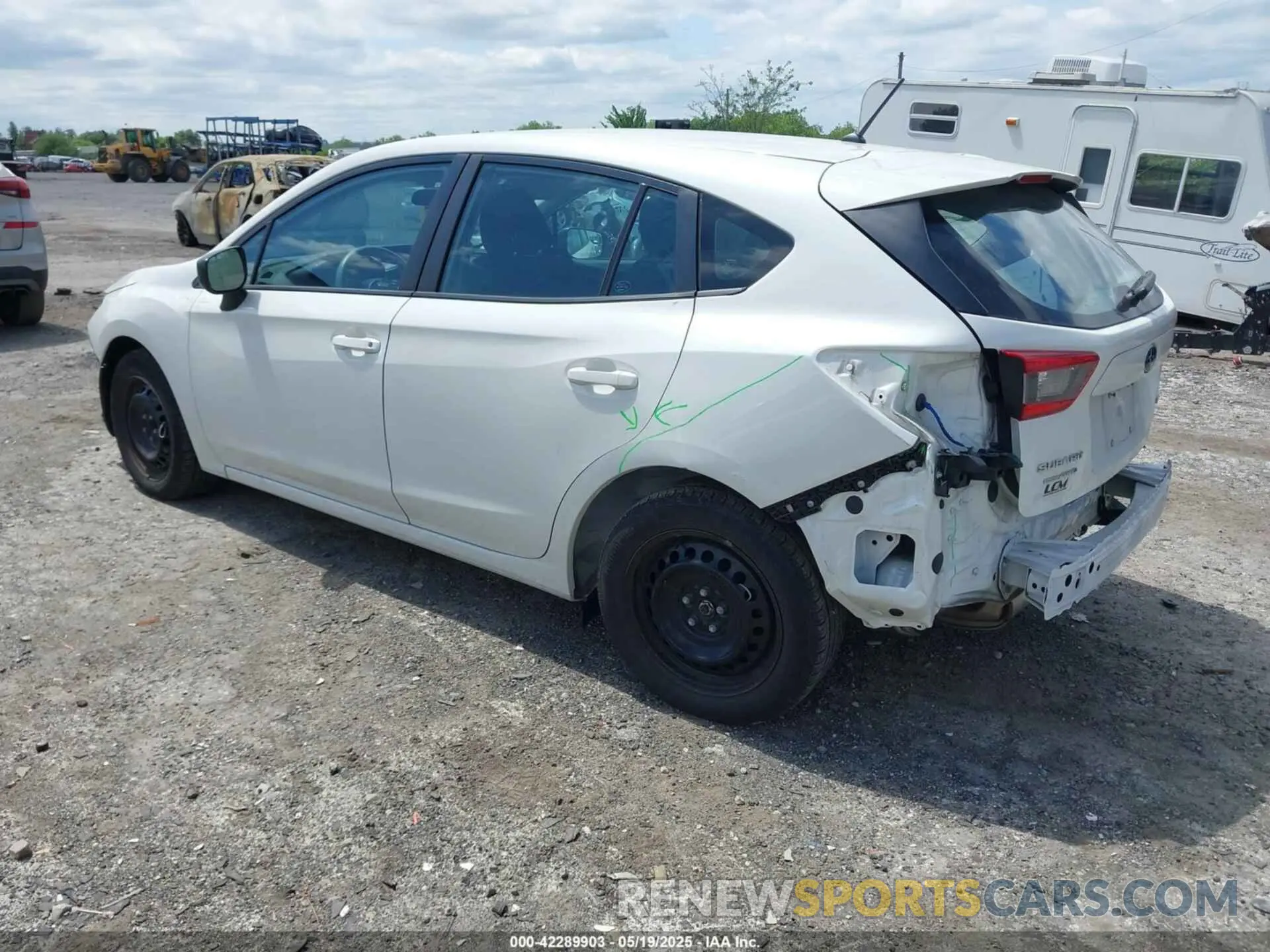 3 Photograph of a damaged car 4S3GTAB6XN3710395 SUBARU IMPREZA 2022