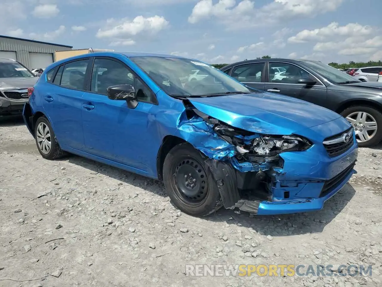 4 Photograph of a damaged car 4S3GTAB6XN3726483 SUBARU IMPREZA 2022