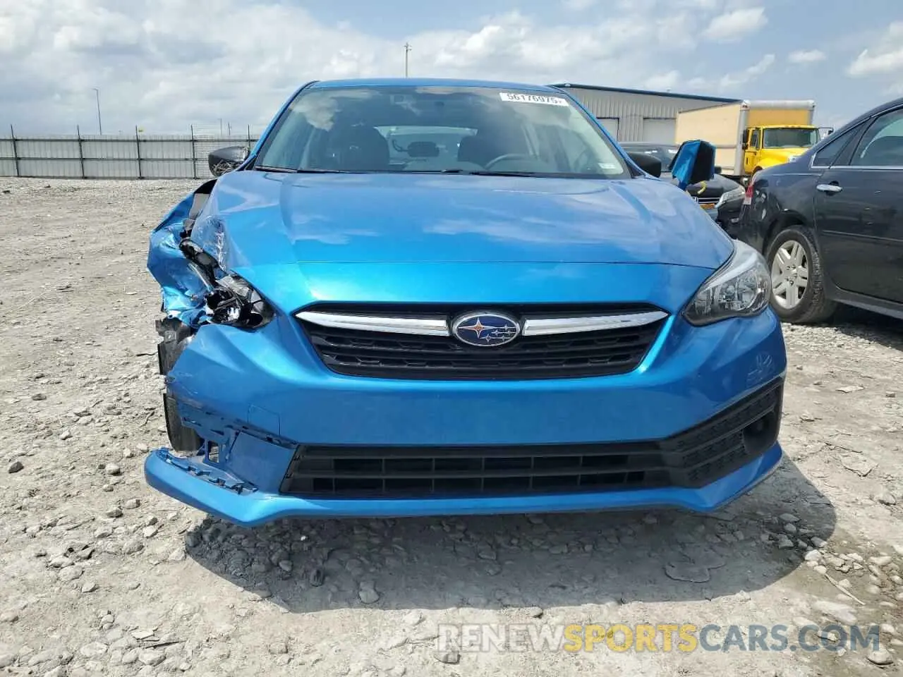 5 Photograph of a damaged car 4S3GTAB6XN3726483 SUBARU IMPREZA 2022