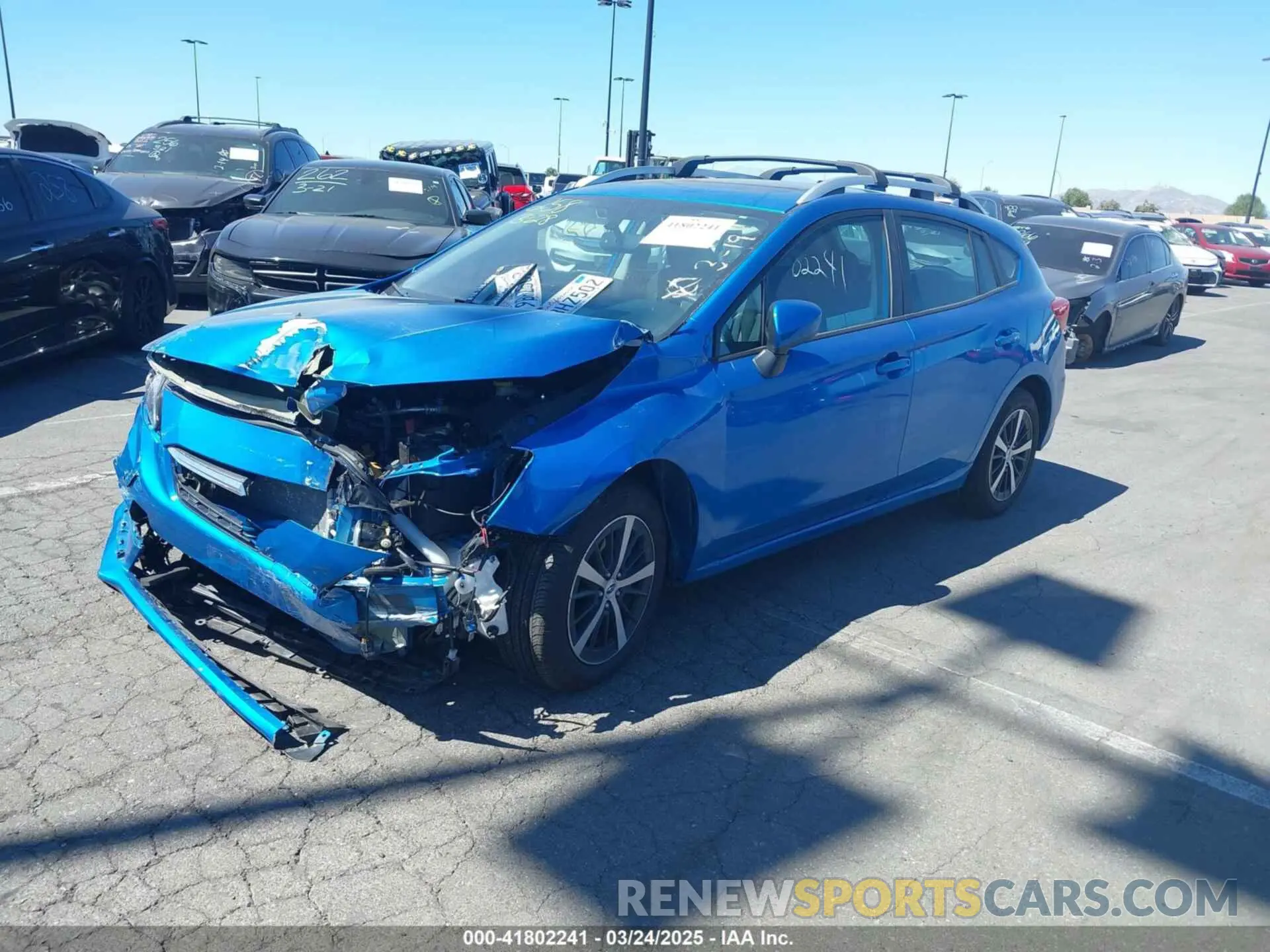 2 Photograph of a damaged car 4S3GTAD60N3721158 SUBARU IMPREZA 2022