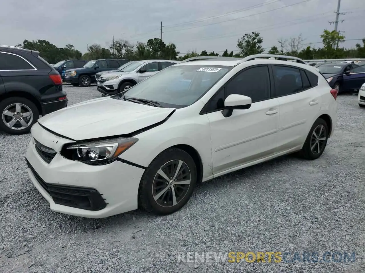 1 Photograph of a damaged car 4S3GTAD66N3710522 SUBARU IMPREZA 2022