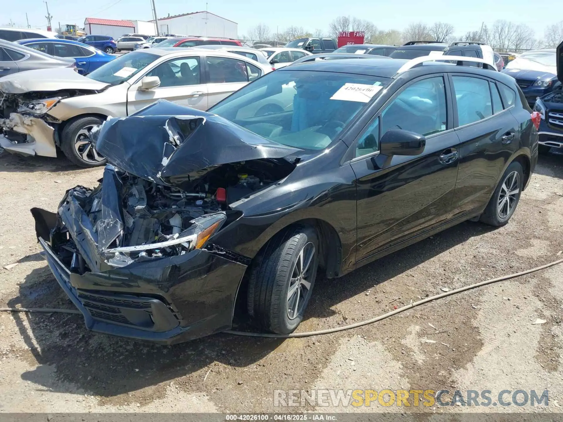 2 Photograph of a damaged car 4S3GTAD68N3727547 SUBARU IMPREZA 2022
