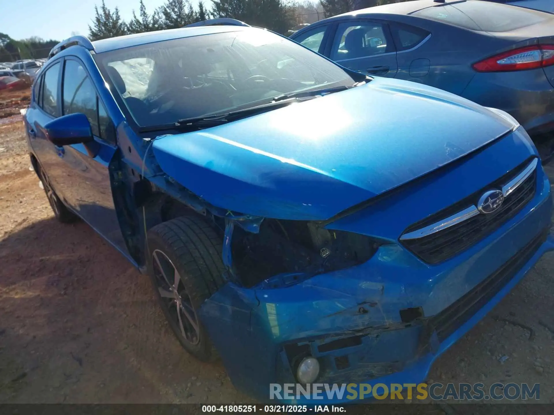 1 Photograph of a damaged car 4S3GTAD6XN3705596 SUBARU IMPREZA 2022