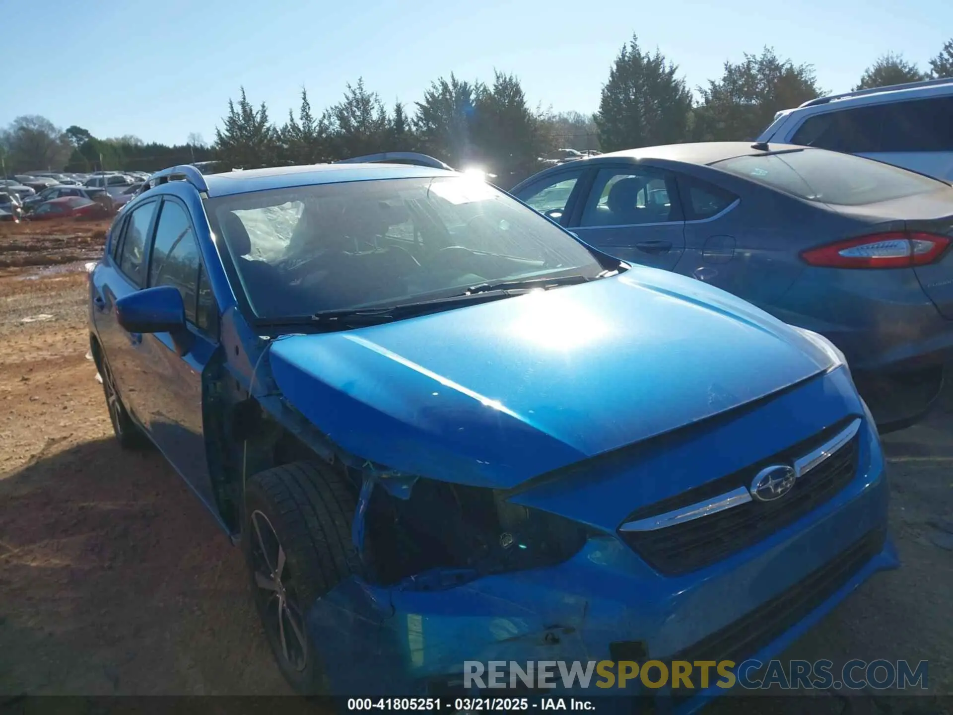 14 Photograph of a damaged car 4S3GTAD6XN3705596 SUBARU IMPREZA 2022