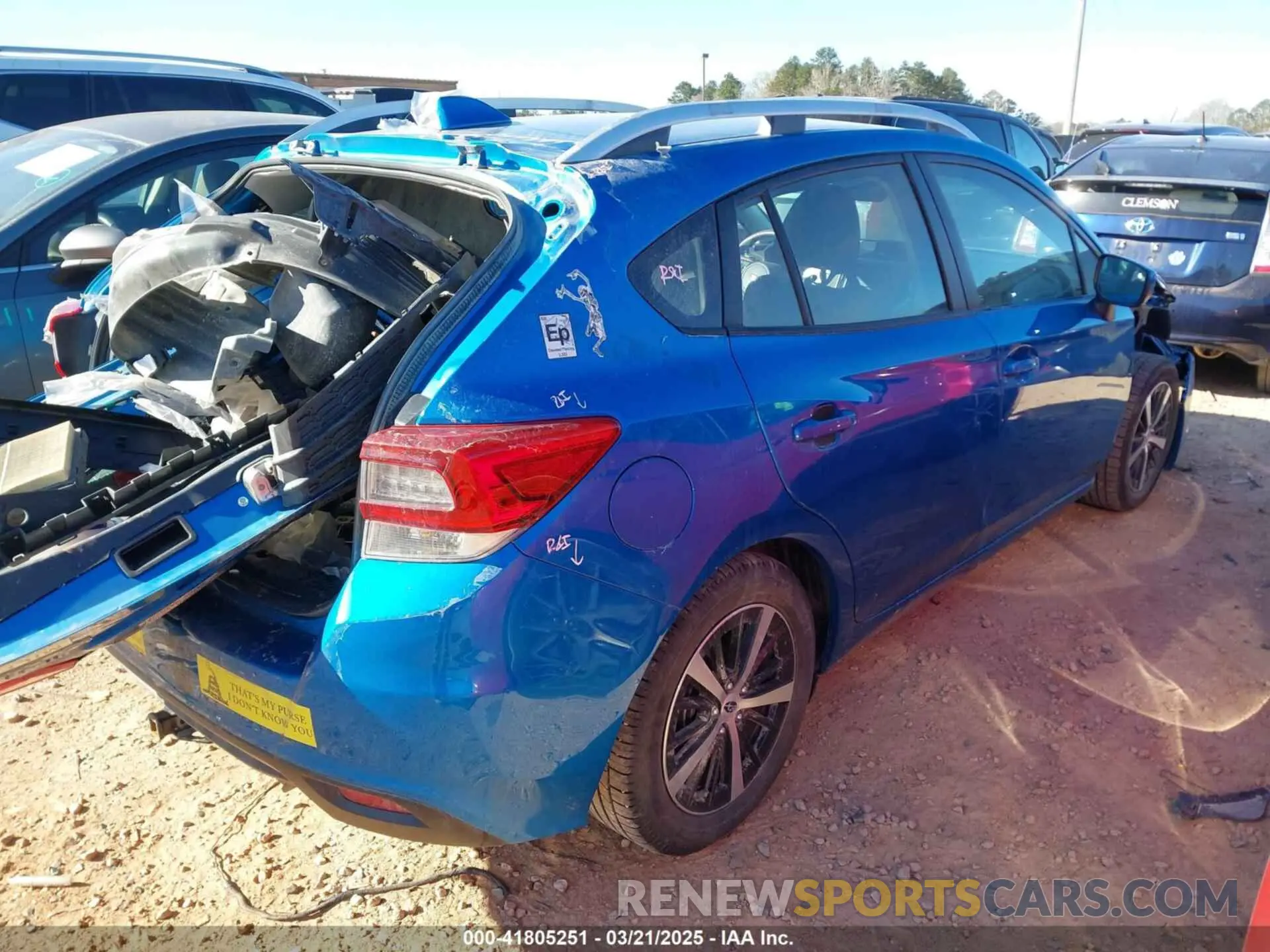 4 Photograph of a damaged car 4S3GTAD6XN3705596 SUBARU IMPREZA 2022