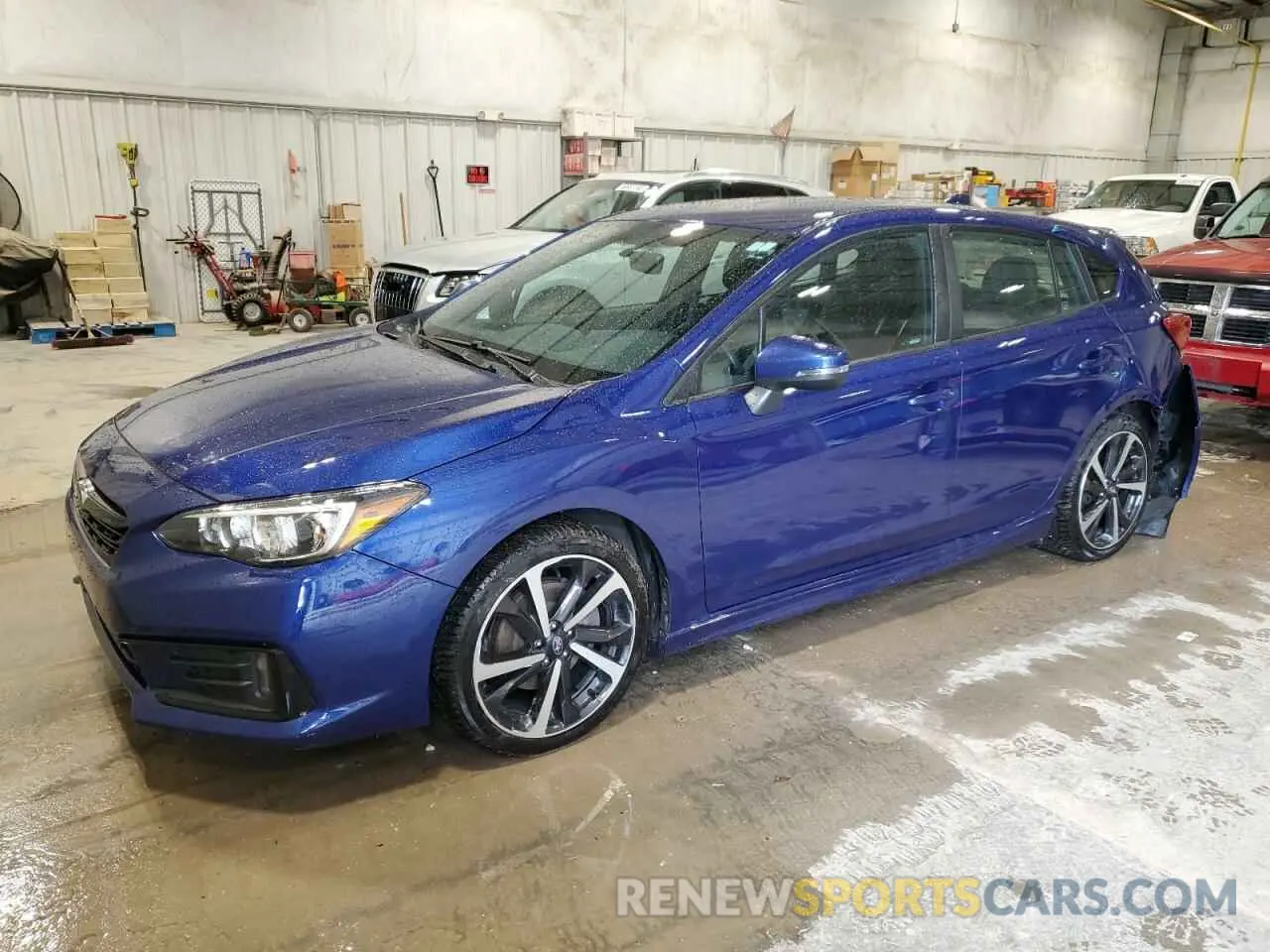 1 Photograph of a damaged car 4S3GTAJ60N1728322 SUBARU IMPREZA 2022