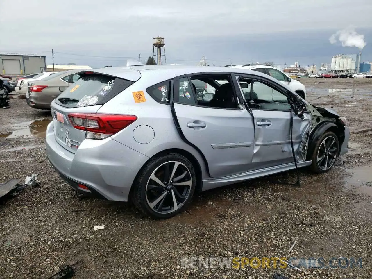 3 Photograph of a damaged car 4S3GTAL64N3720127 SUBARU IMPREZA 2022