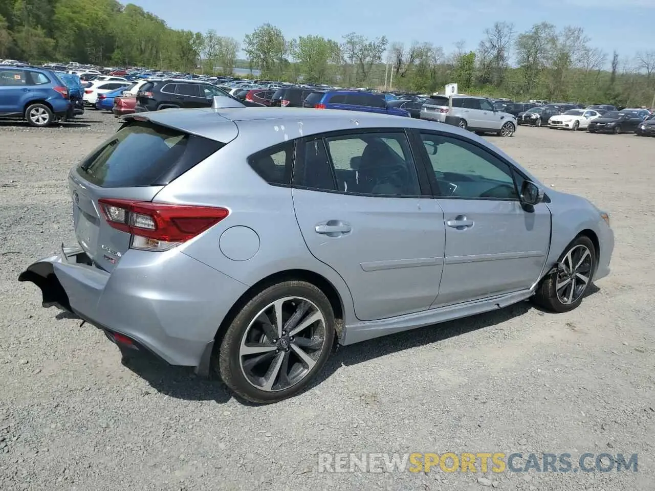 3 Photograph of a damaged car 4S3GTAL6XN3701422 SUBARU IMPREZA 2022