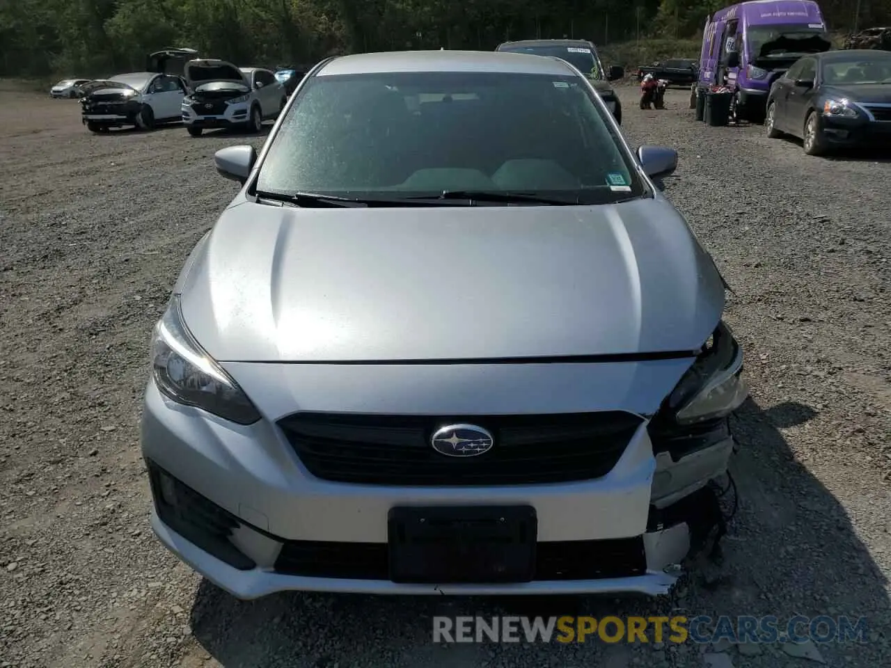 5 Photograph of a damaged car 4S3GTAL6XN3701422 SUBARU IMPREZA 2022