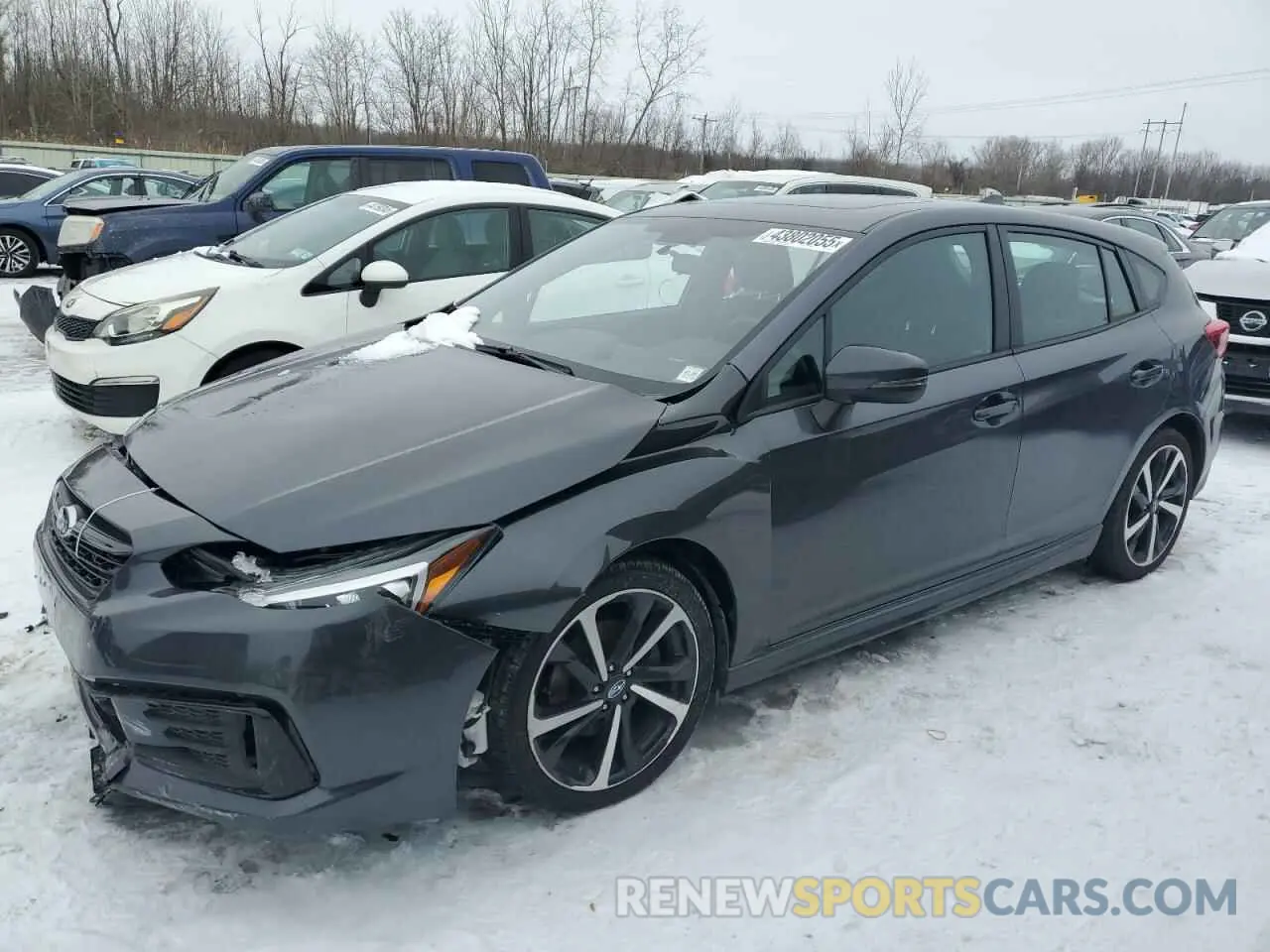 1 Photograph of a damaged car 4S3GTAM61N3701789 SUBARU IMPREZA 2022