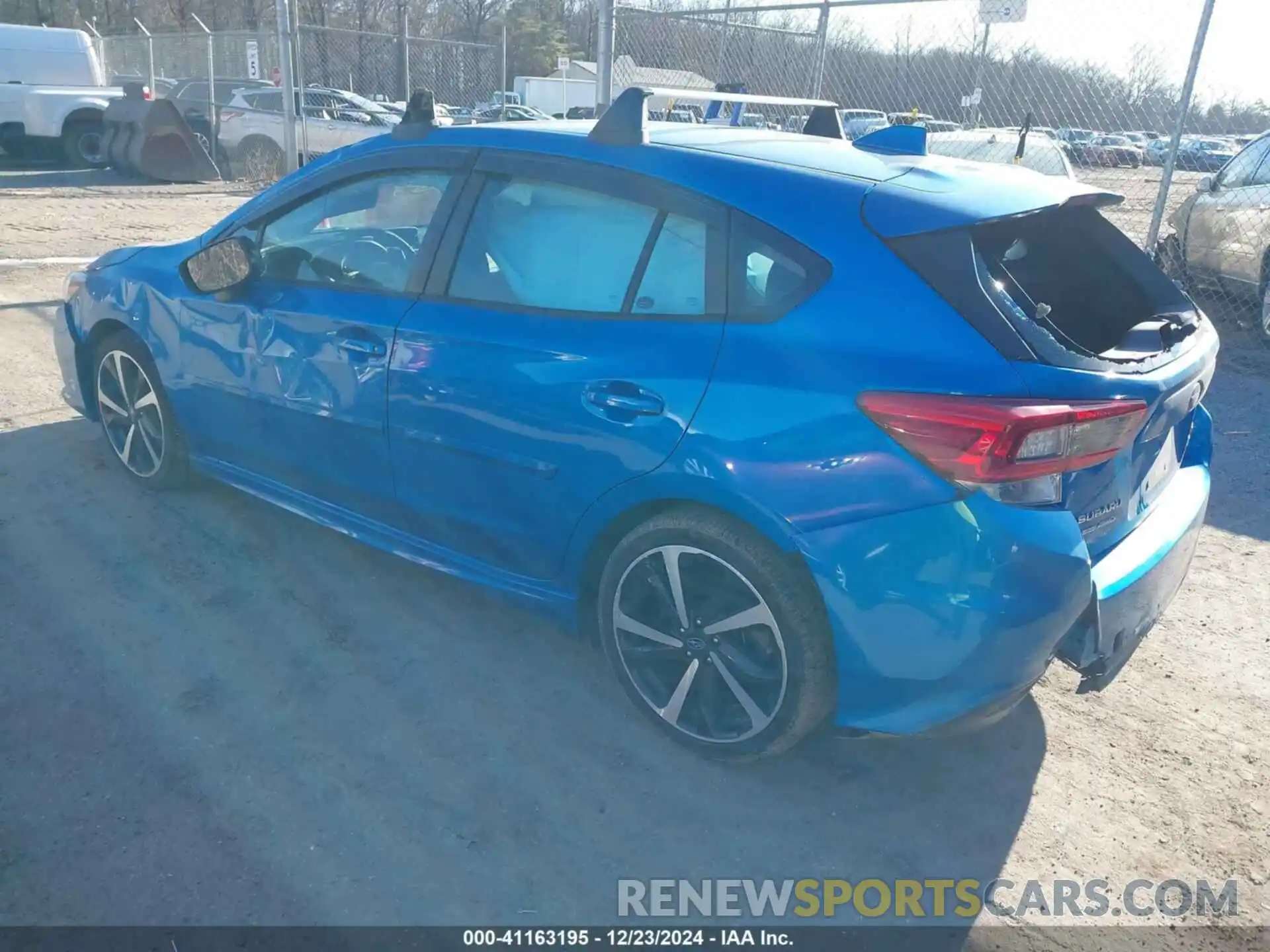 3 Photograph of a damaged car 4S3GTAM61N3718124 SUBARU IMPREZA 2022