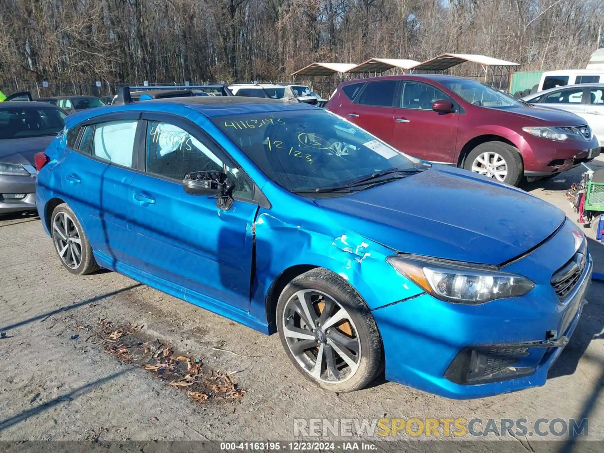 6 Photograph of a damaged car 4S3GTAM61N3718124 SUBARU IMPREZA 2022