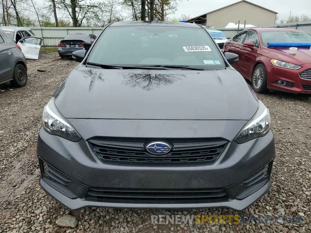 5 Photograph of a damaged car 4S3GTAM61N3728121 SUBARU IMPREZA 2022