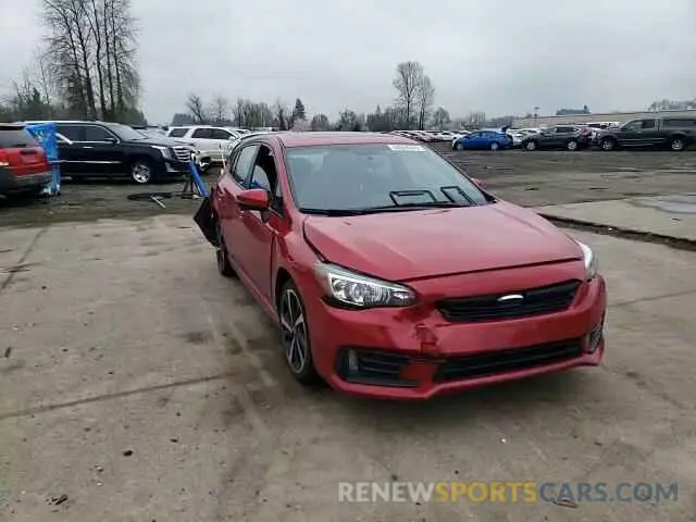 10 Photograph of a damaged car 4S3GTAM6XN3708272 SUBARU IMPREZA 2022