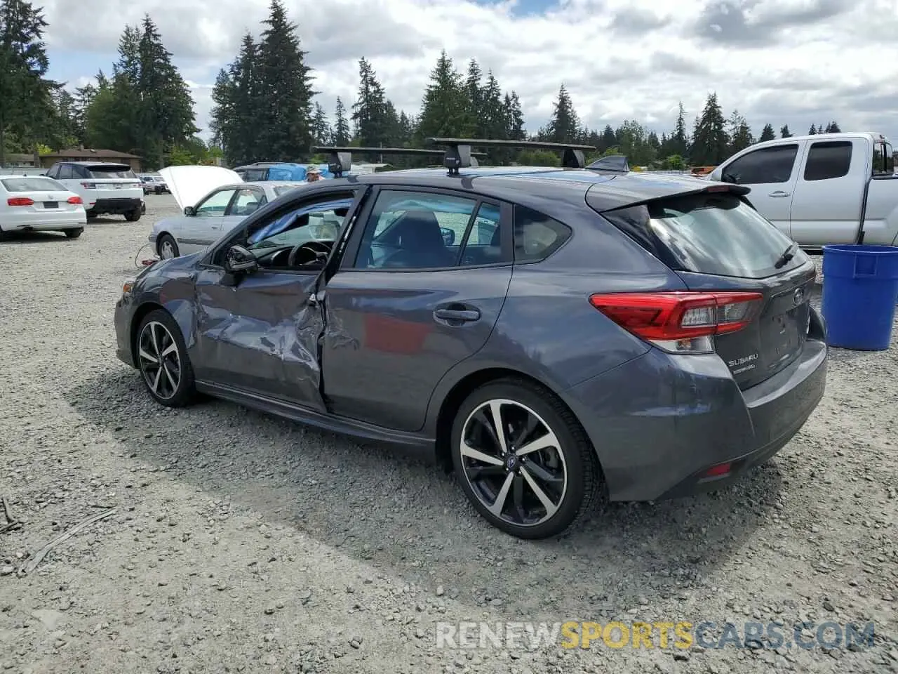 2 Photograph of a damaged car 4S3GTAM6XN3716999 SUBARU IMPREZA 2022