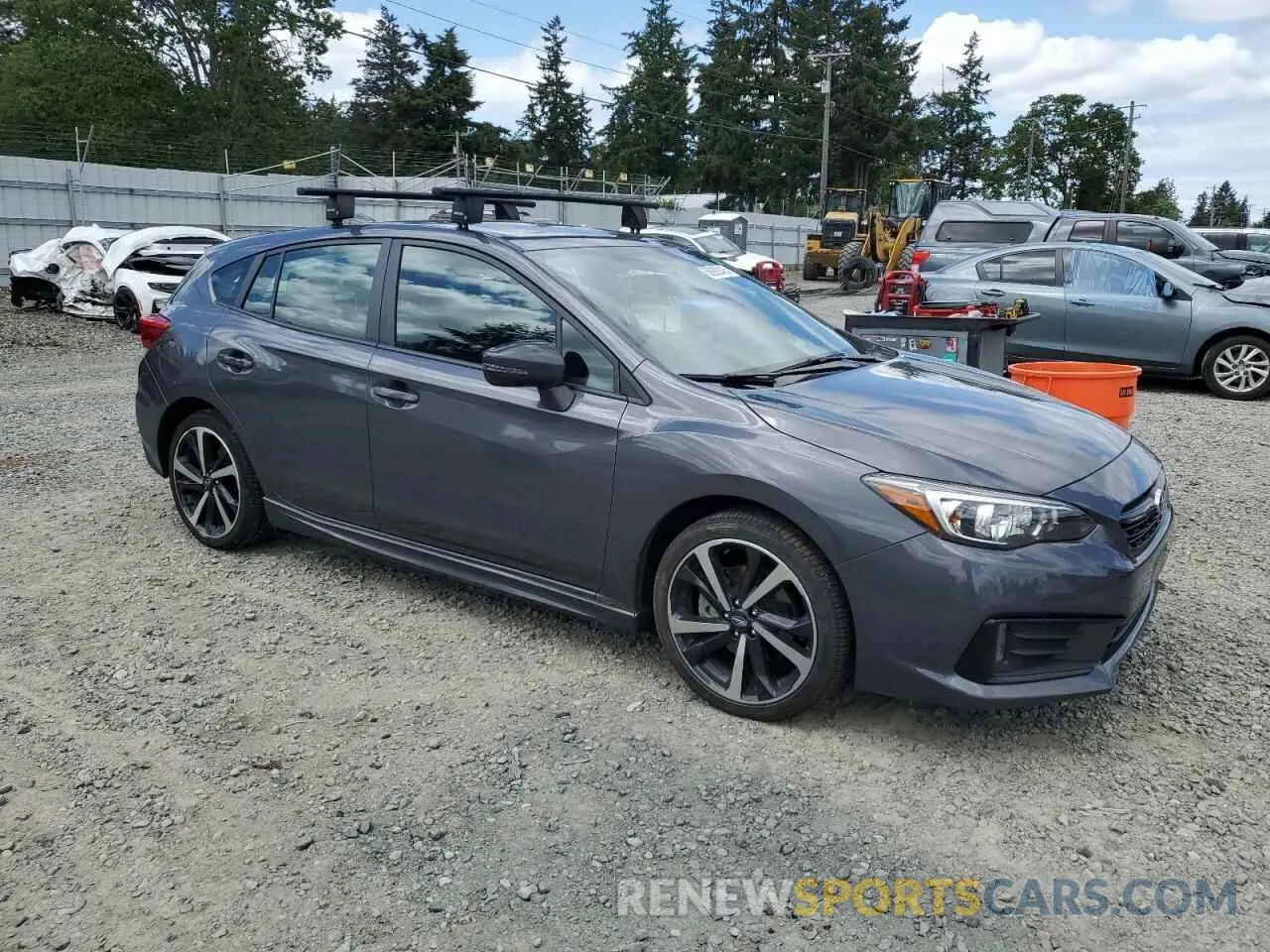 4 Photograph of a damaged car 4S3GTAM6XN3716999 SUBARU IMPREZA 2022