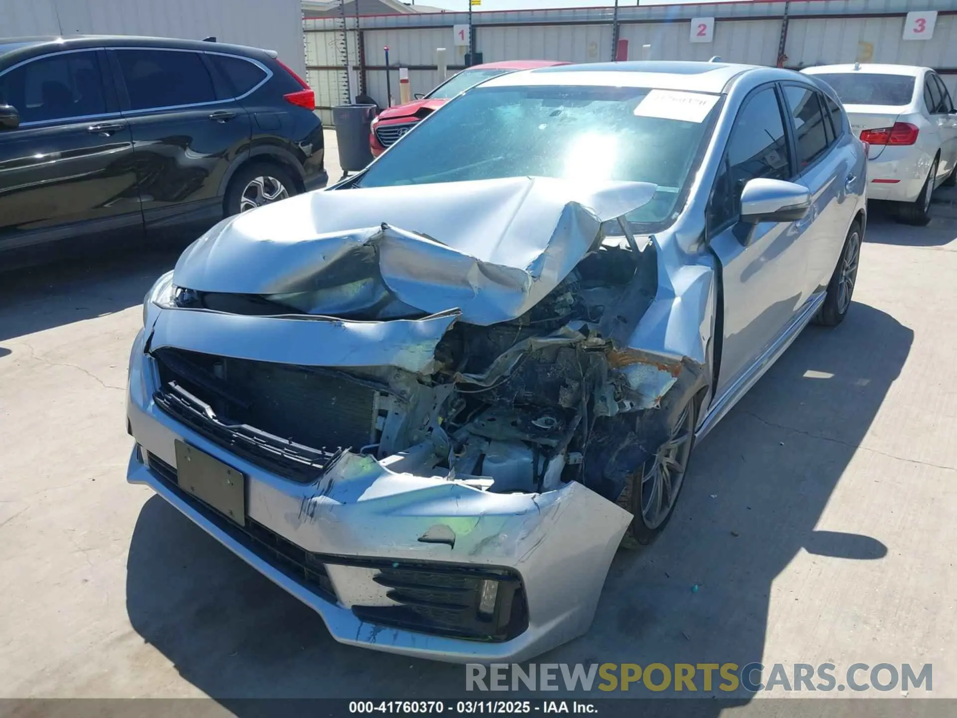 2 Photograph of a damaged car 4S3GTAM6XN3726187 SUBARU IMPREZA 2022