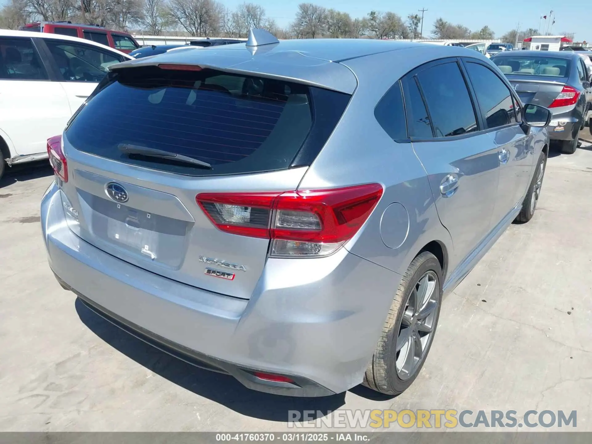 4 Photograph of a damaged car 4S3GTAM6XN3726187 SUBARU IMPREZA 2022