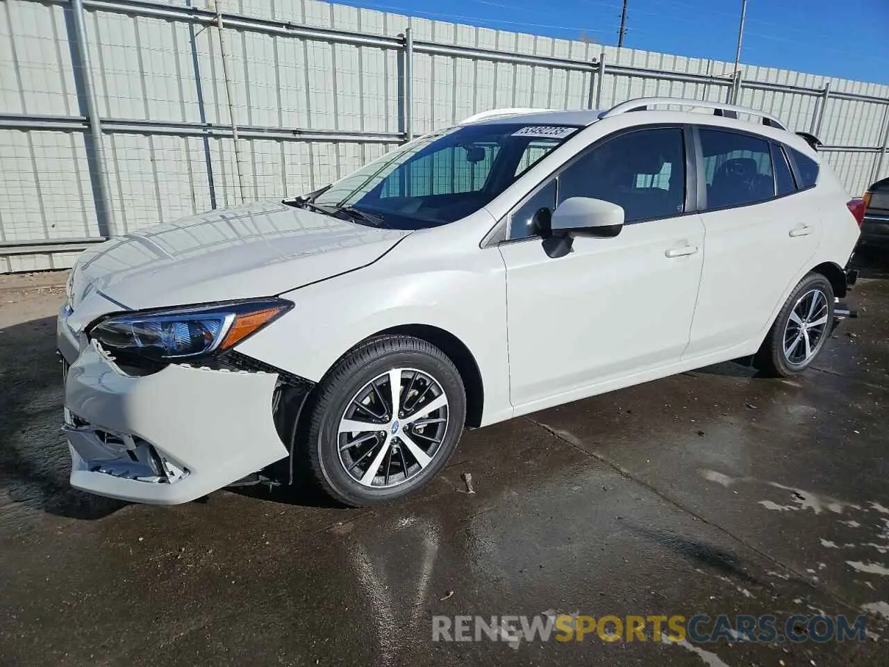 1 Photograph of a damaged car 4S3GTAV69N3708472 SUBARU IMPREZA 2022