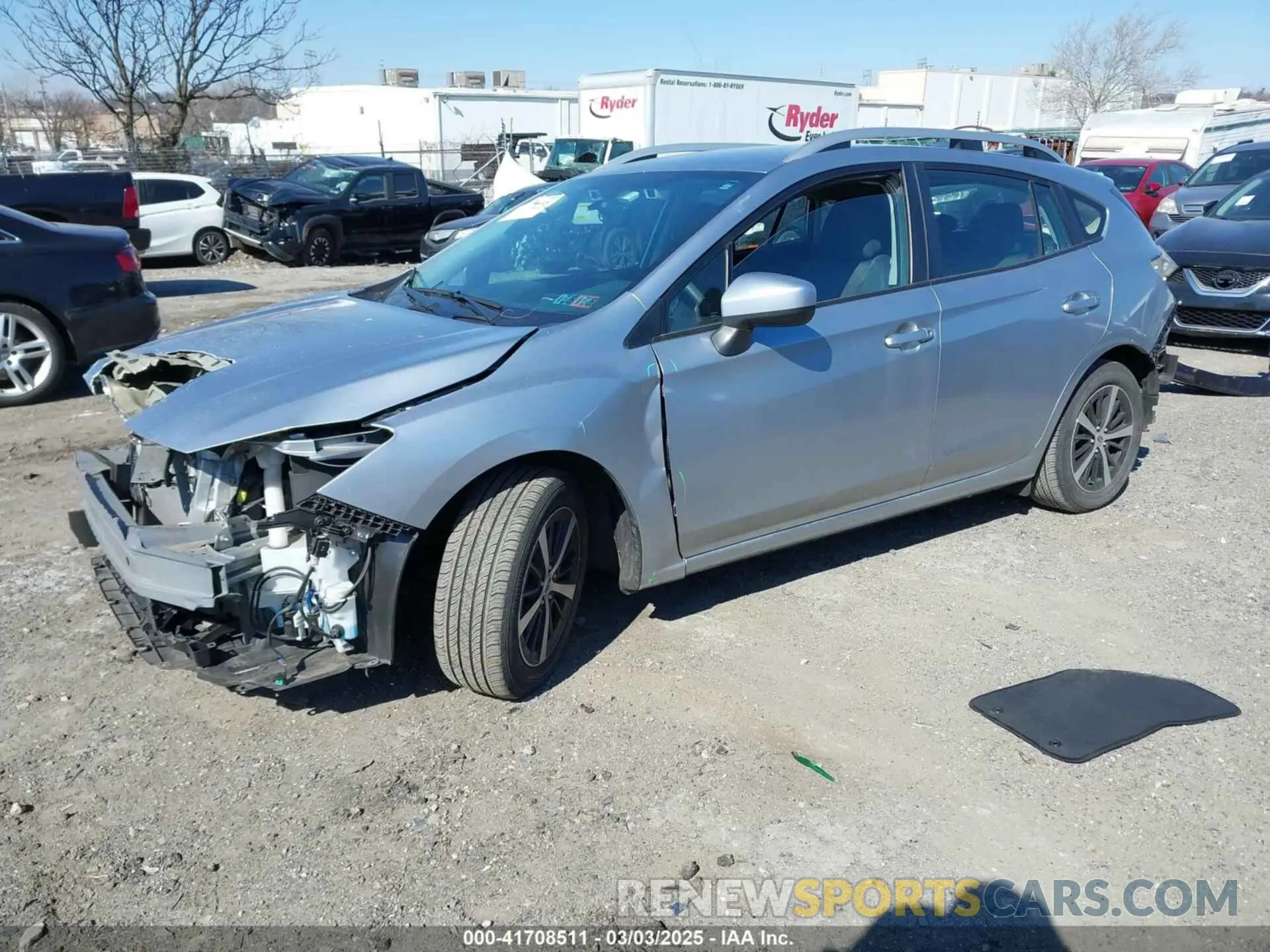 2 Photograph of a damaged car 4S3GTAV69N3709427 SUBARU IMPREZA 2022
