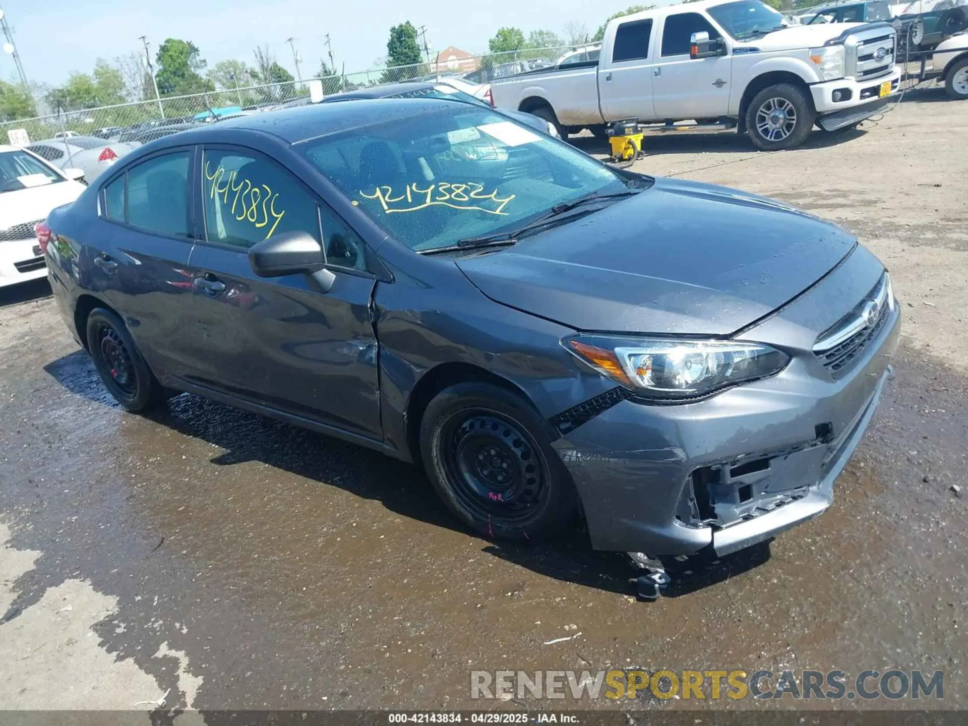 1 Photograph of a damaged car 4S3GKAA63P1606298 SUBARU IMPREZA 2023