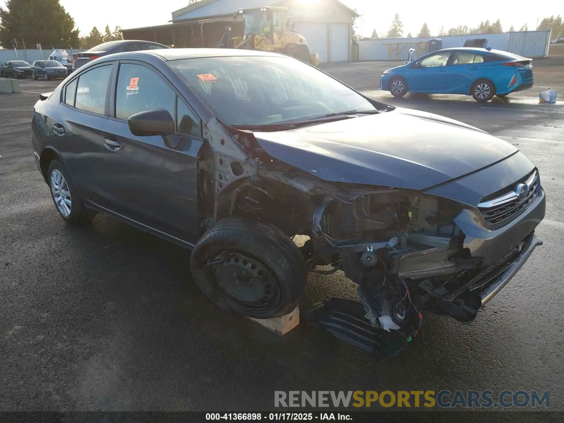 1 Photograph of a damaged car 4S3GKAB60P3606343 SUBARU IMPREZA 2023