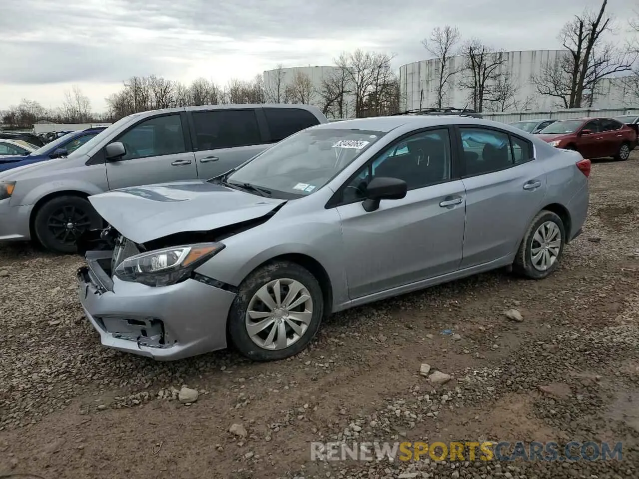 1 Photograph of a damaged car 4S3GKAB63P3600732 SUBARU IMPREZA 2023