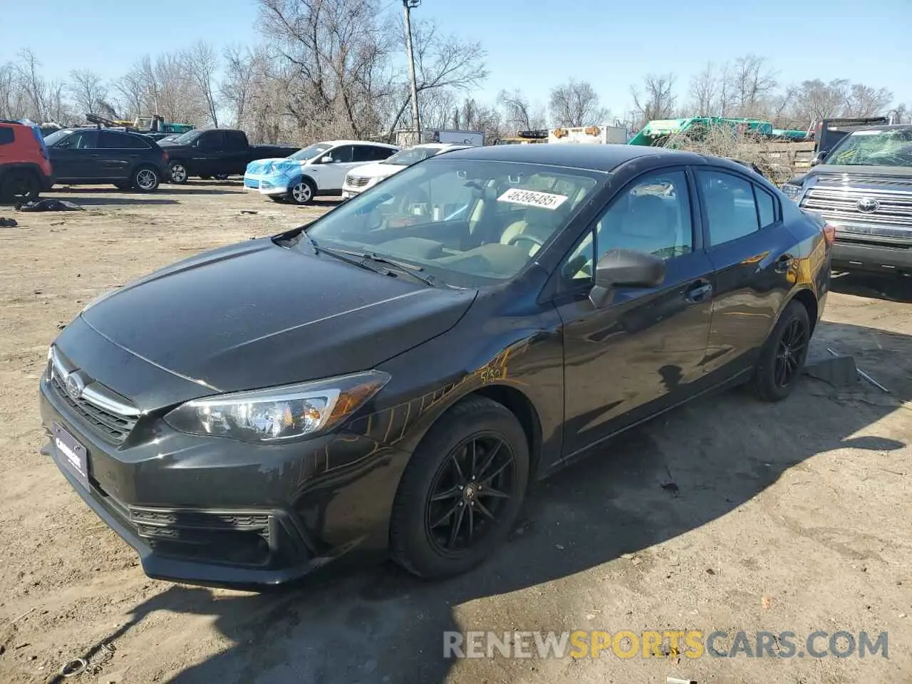 1 Photograph of a damaged car 4S3GKAB66P3605603 SUBARU IMPREZA 2023