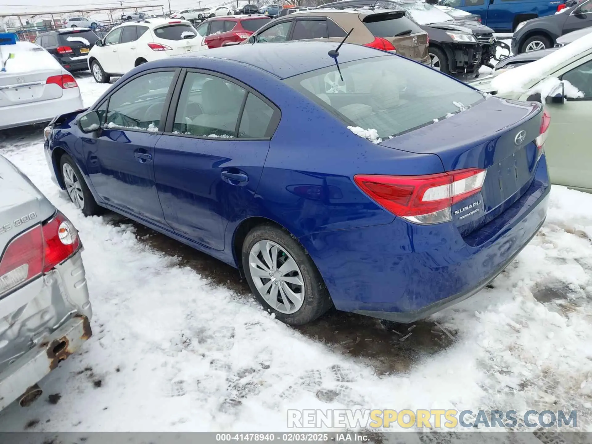 3 Photograph of a damaged car 4S3GKAB69P3602517 SUBARU IMPREZA 2023