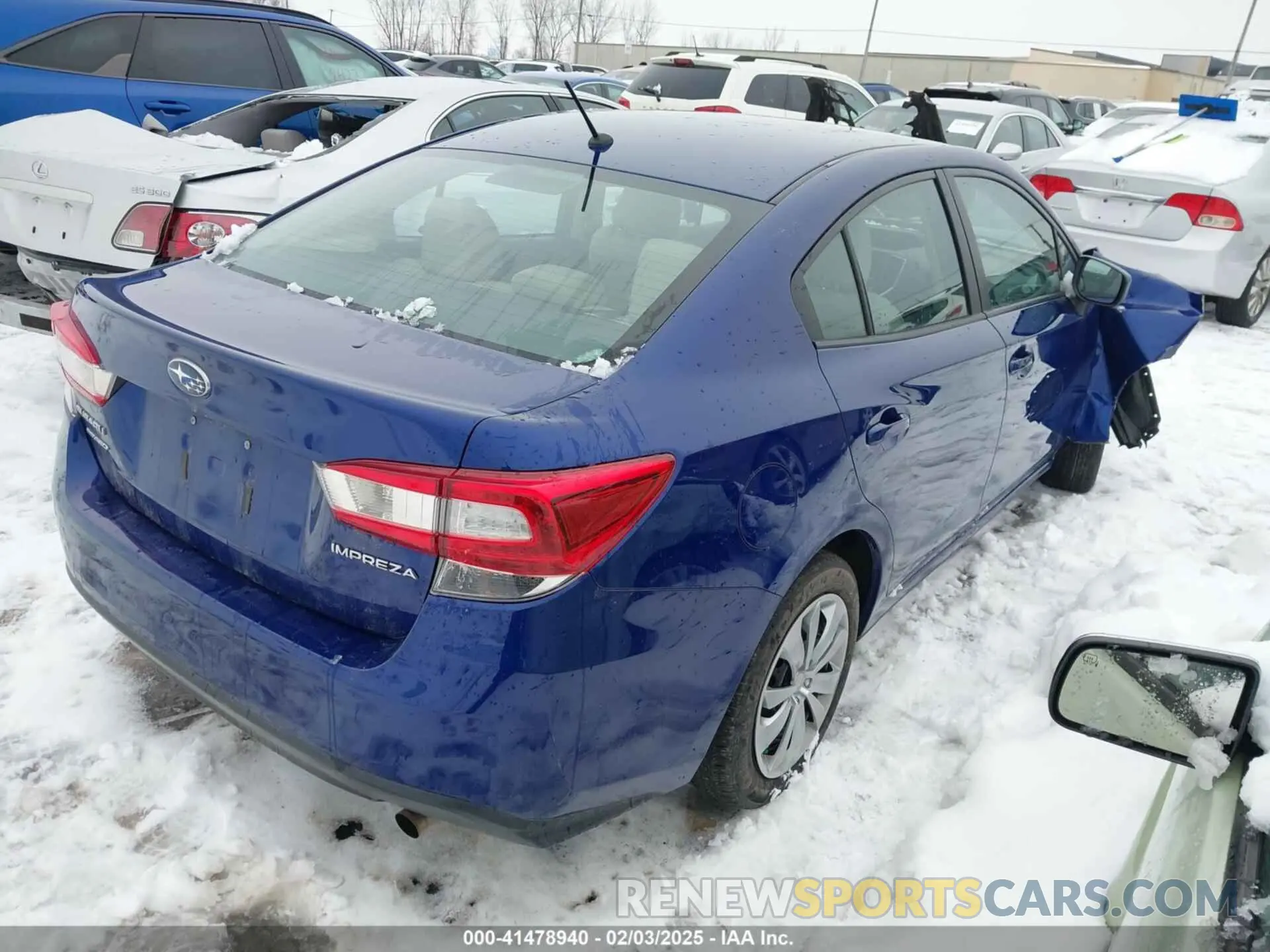 4 Photograph of a damaged car 4S3GKAB69P3602517 SUBARU IMPREZA 2023