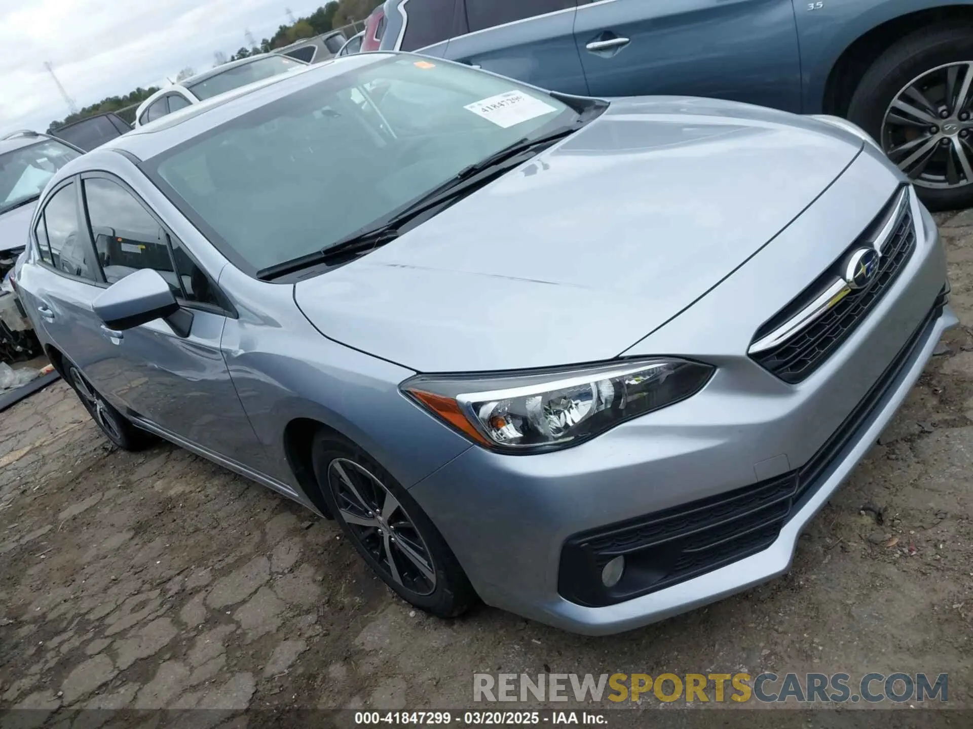 1 Photograph of a damaged car 4S3GKAD62P3600542 SUBARU IMPREZA 2023