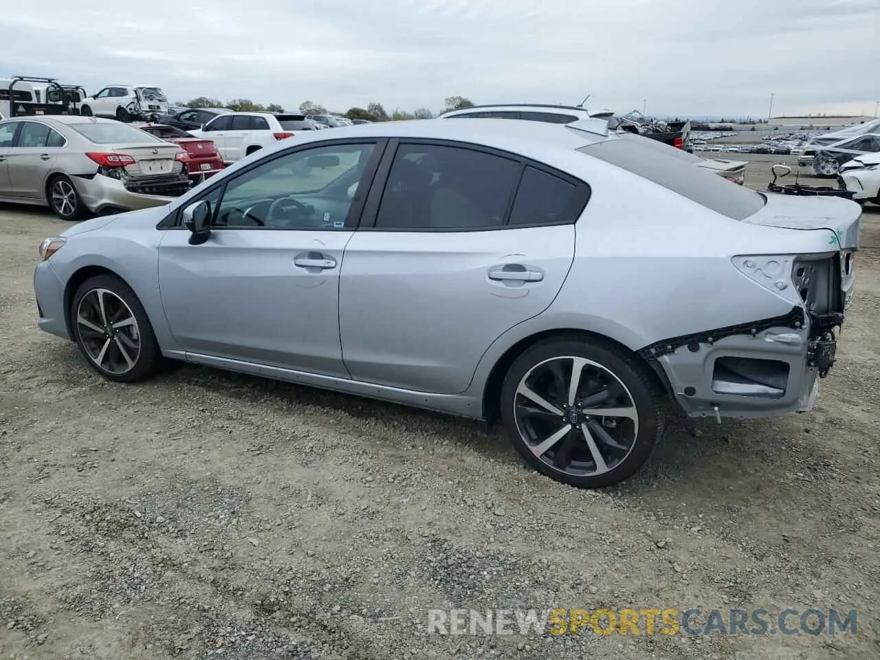 2 Photograph of a damaged car 4S3GKAM65P3603533 SUBARU IMPREZA 2023