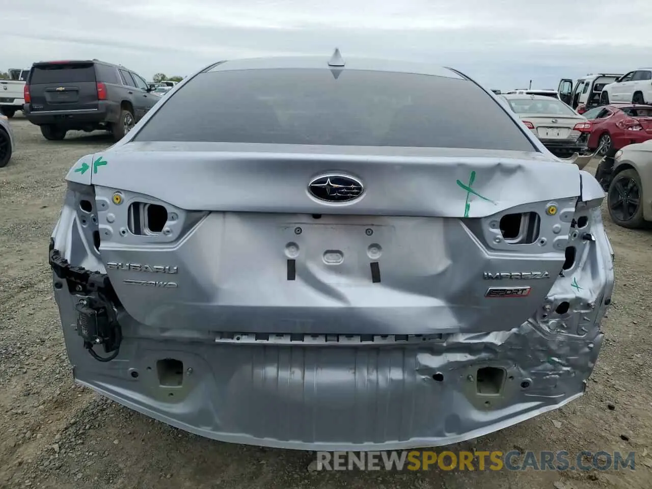 6 Photograph of a damaged car 4S3GKAM65P3603533 SUBARU IMPREZA 2023