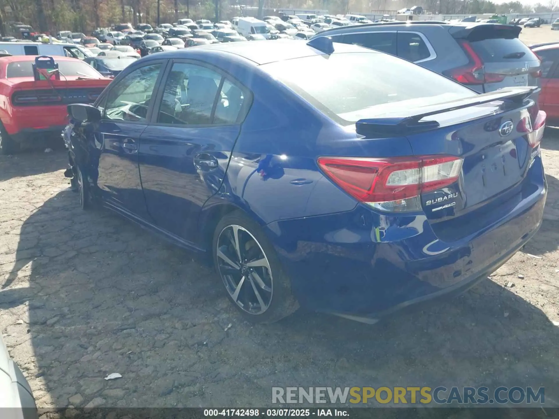 3 Photograph of a damaged car 4S3GKAM66P3603198 SUBARU IMPREZA 2023