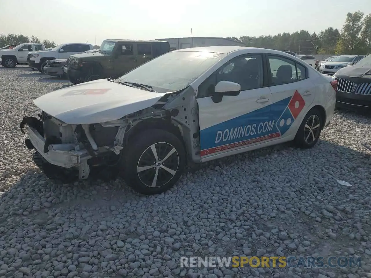 1 Photograph of a damaged car 4S3GKAV61P3604032 SUBARU IMPREZA 2023
