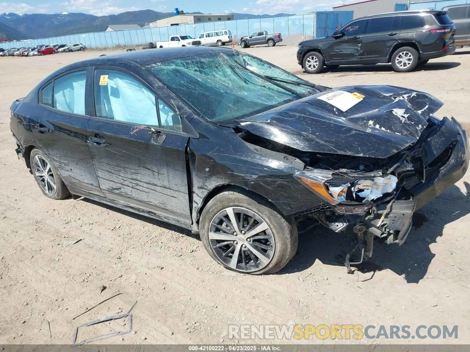 1 Photograph of a damaged car 4S3GKAV63P3606204 SUBARU IMPREZA 2023