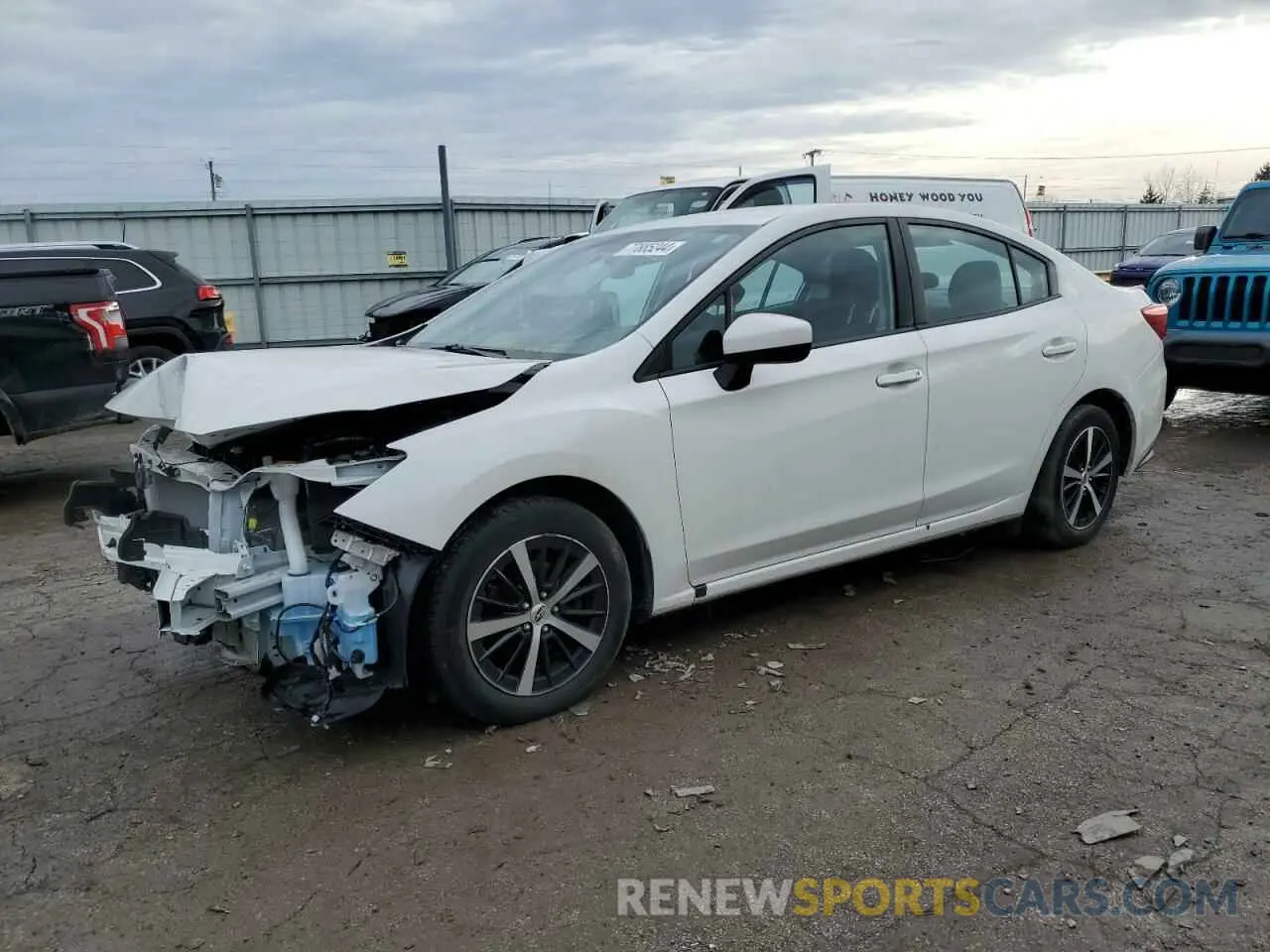1 Photograph of a damaged car 4S3GKAV64P3600976 SUBARU IMPREZA 2023