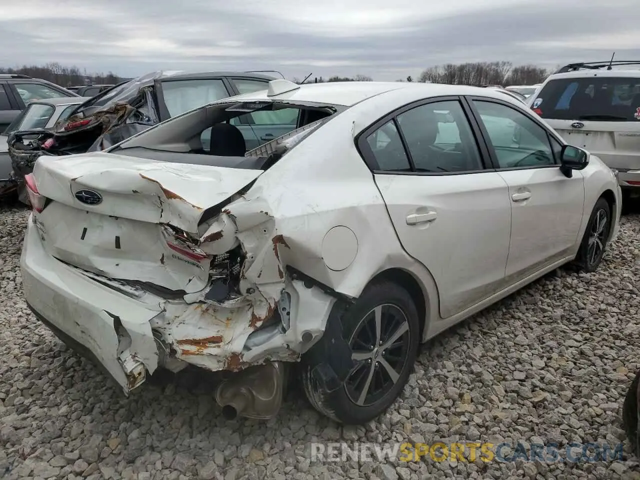 3 Photograph of a damaged car 4S3GKAV66P3603880 SUBARU IMPREZA 2023