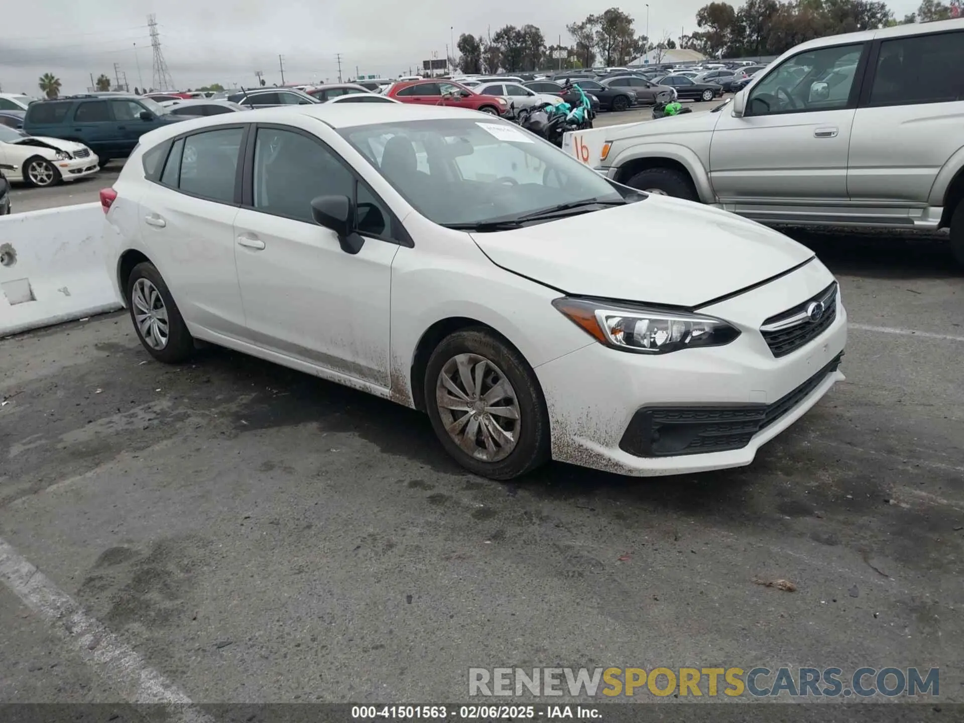1 Photograph of a damaged car 4S3GTAB60P3700817 SUBARU IMPREZA 2023