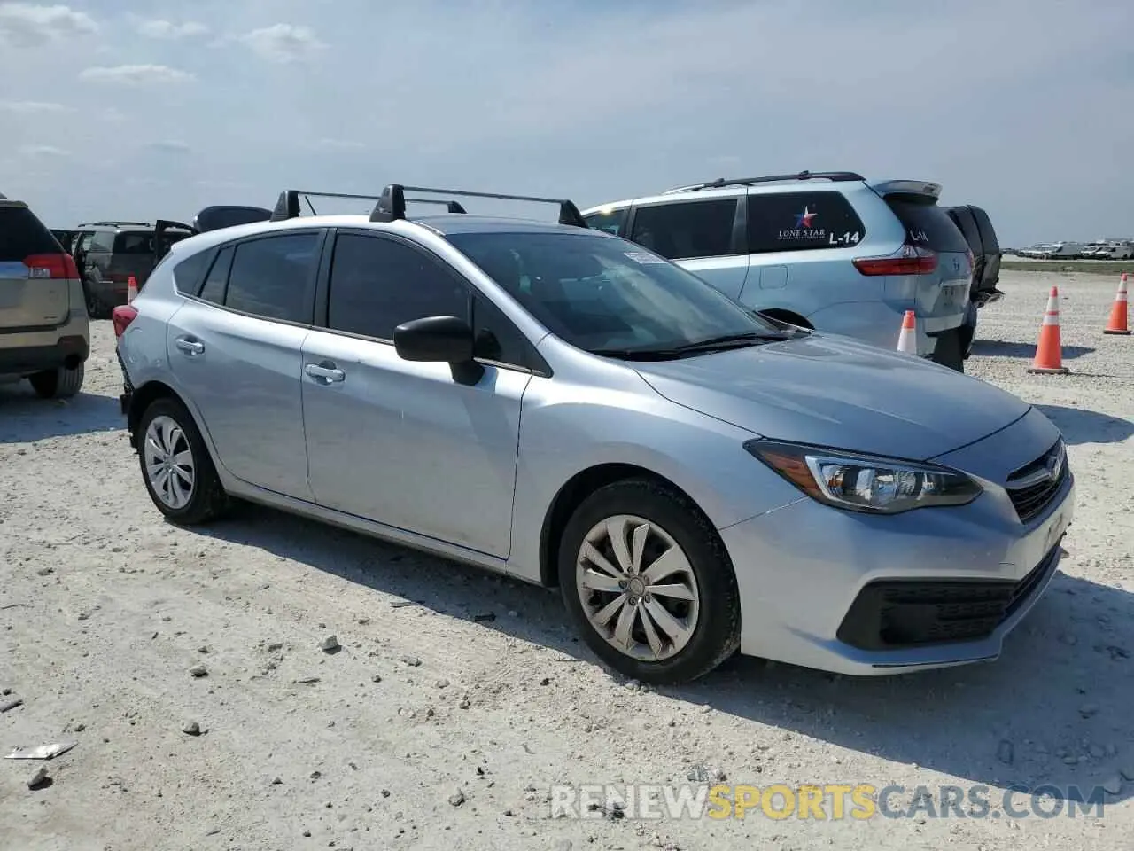 4 Photograph of a damaged car 4S3GTAB60P3706407 SUBARU IMPREZA 2023