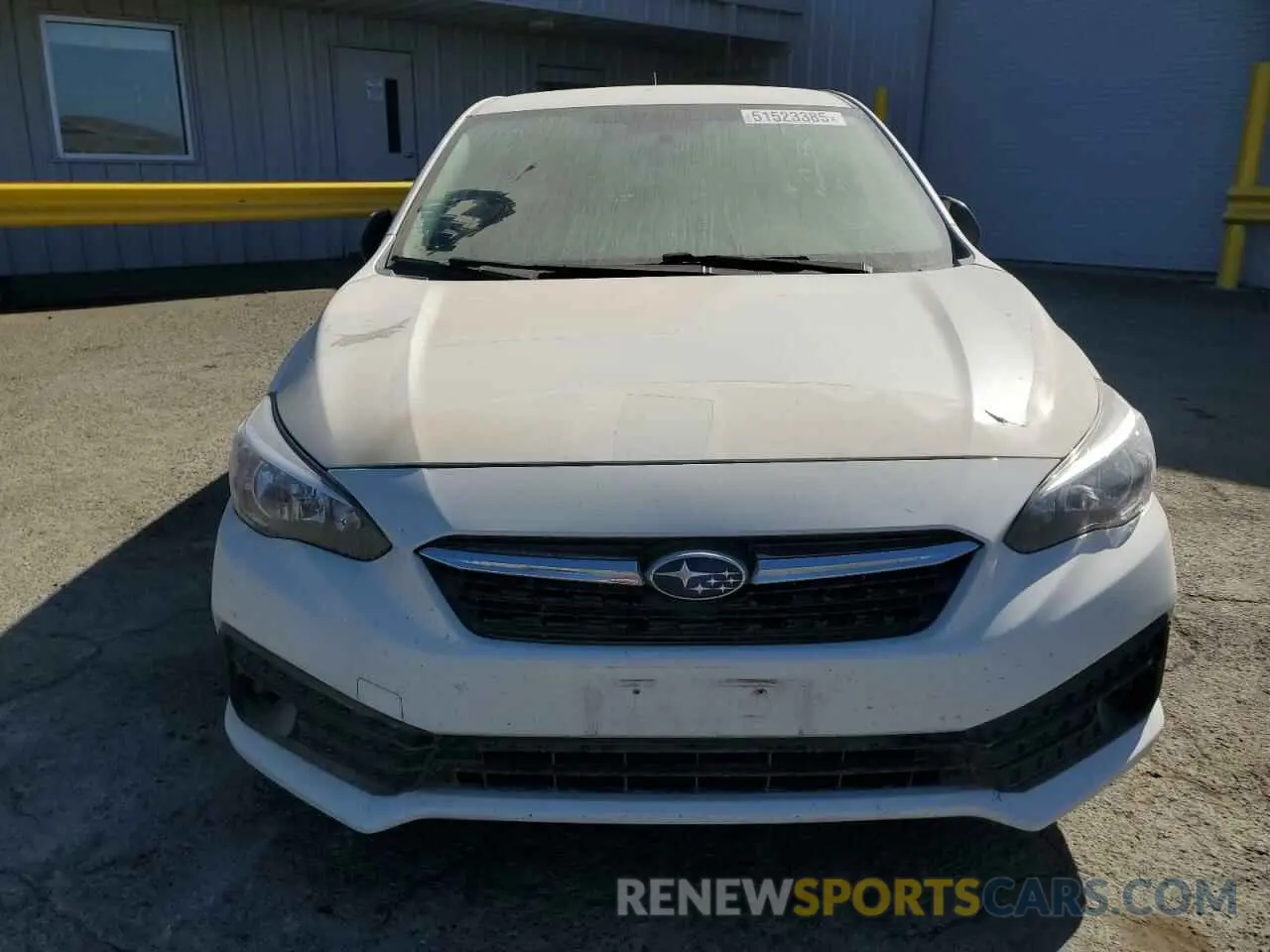 5 Photograph of a damaged car 4S3GTAB61P3709350 SUBARU IMPREZA 2023