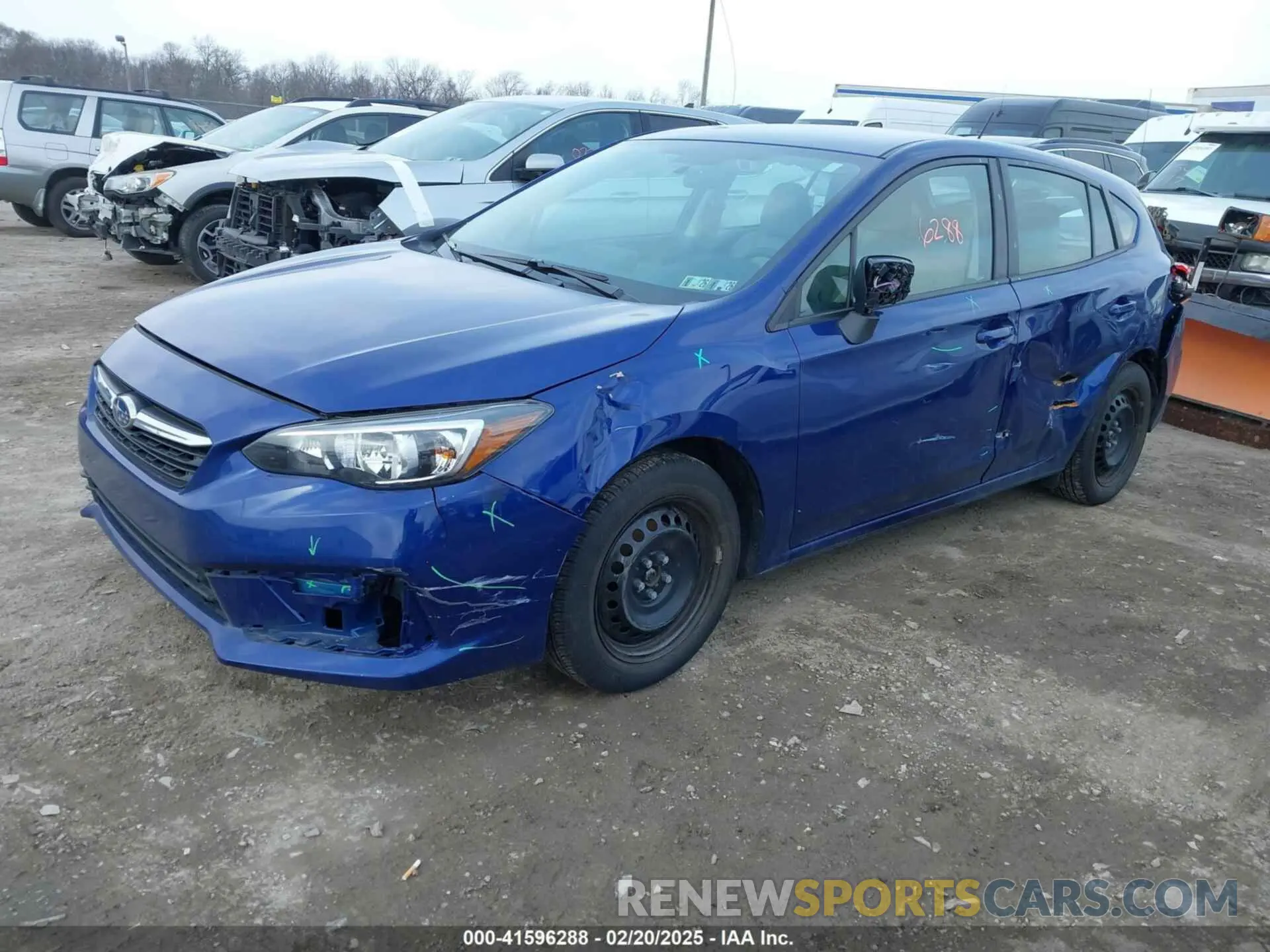 2 Photograph of a damaged car 4S3GTAB61P3710014 SUBARU IMPREZA 2023
