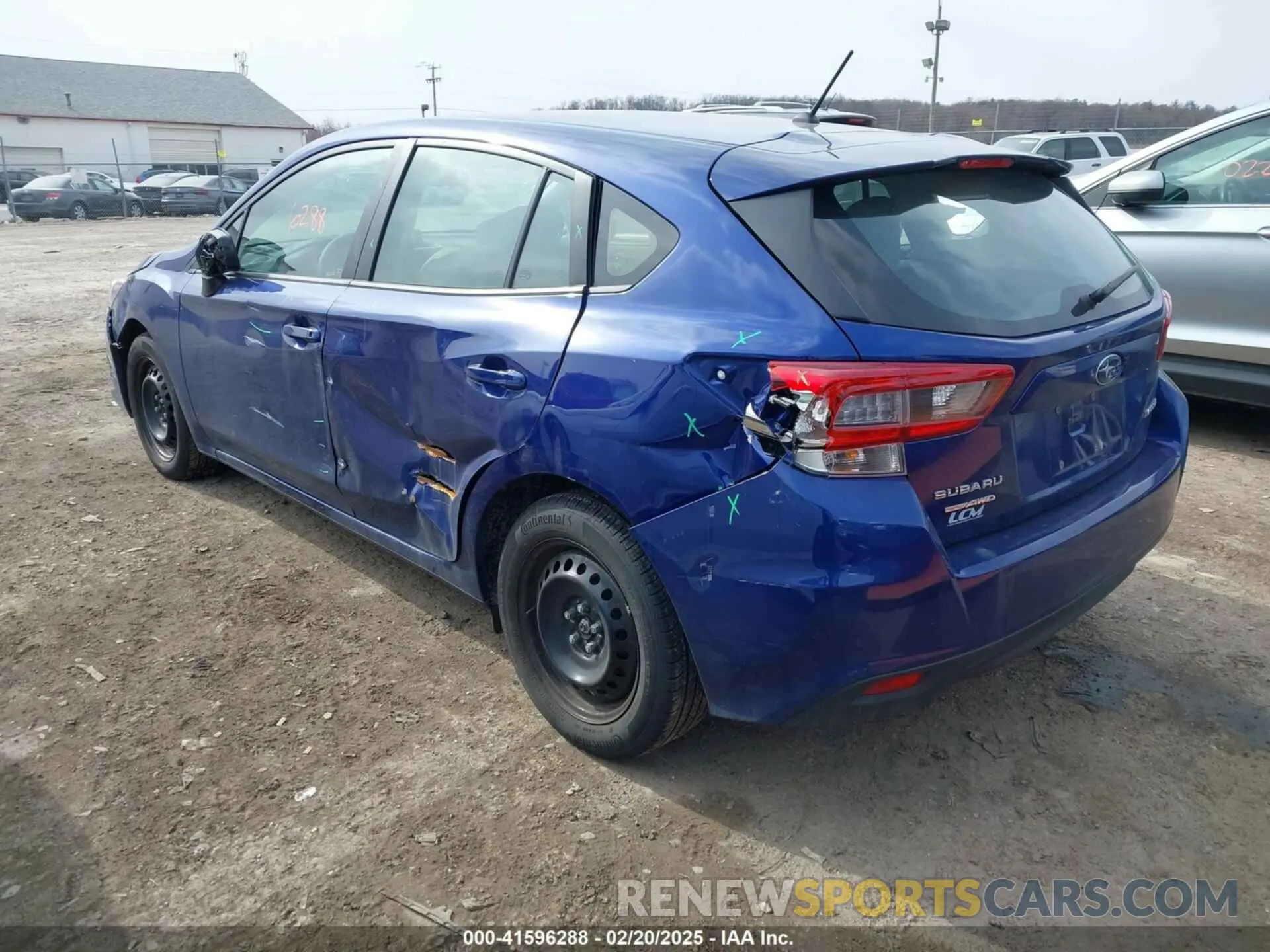3 Photograph of a damaged car 4S3GTAB61P3710014 SUBARU IMPREZA 2023