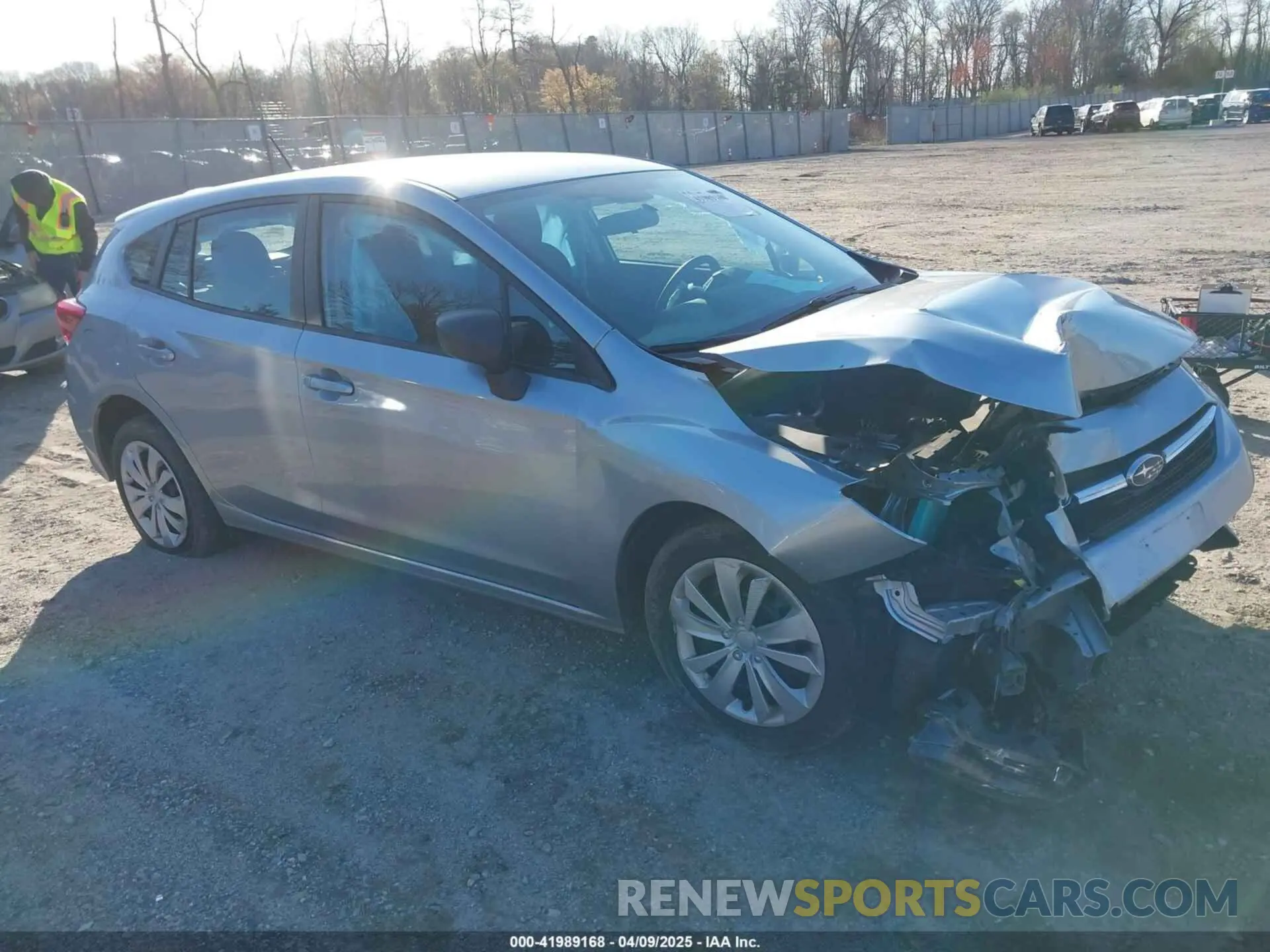 1 Photograph of a damaged car 4S3GTAB61P3721028 SUBARU IMPREZA 2023
