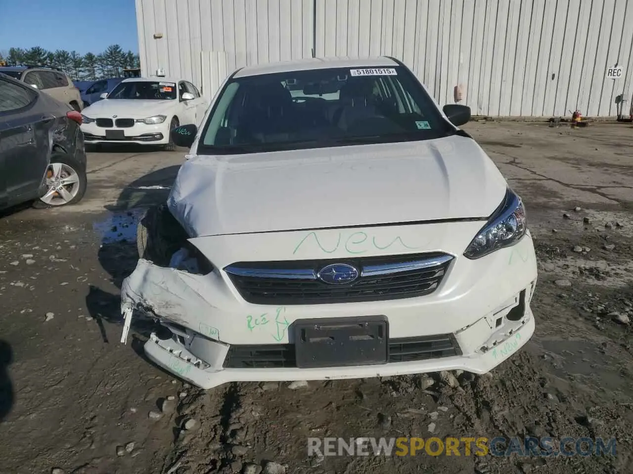 5 Photograph of a damaged car 4S3GTAB62P3719112 SUBARU IMPREZA 2023
