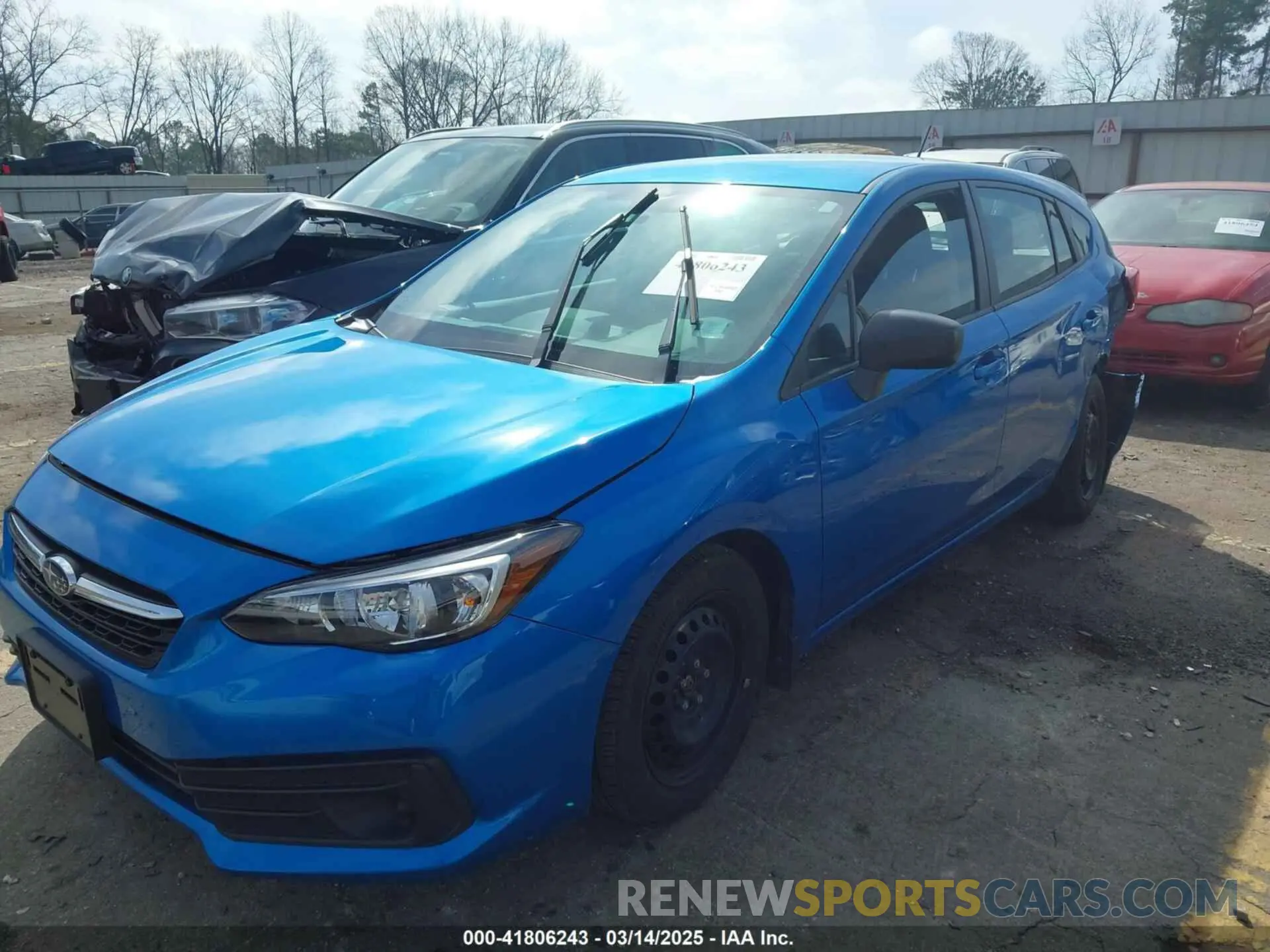2 Photograph of a damaged car 4S3GTAB63P3703761 SUBARU IMPREZA 2023
